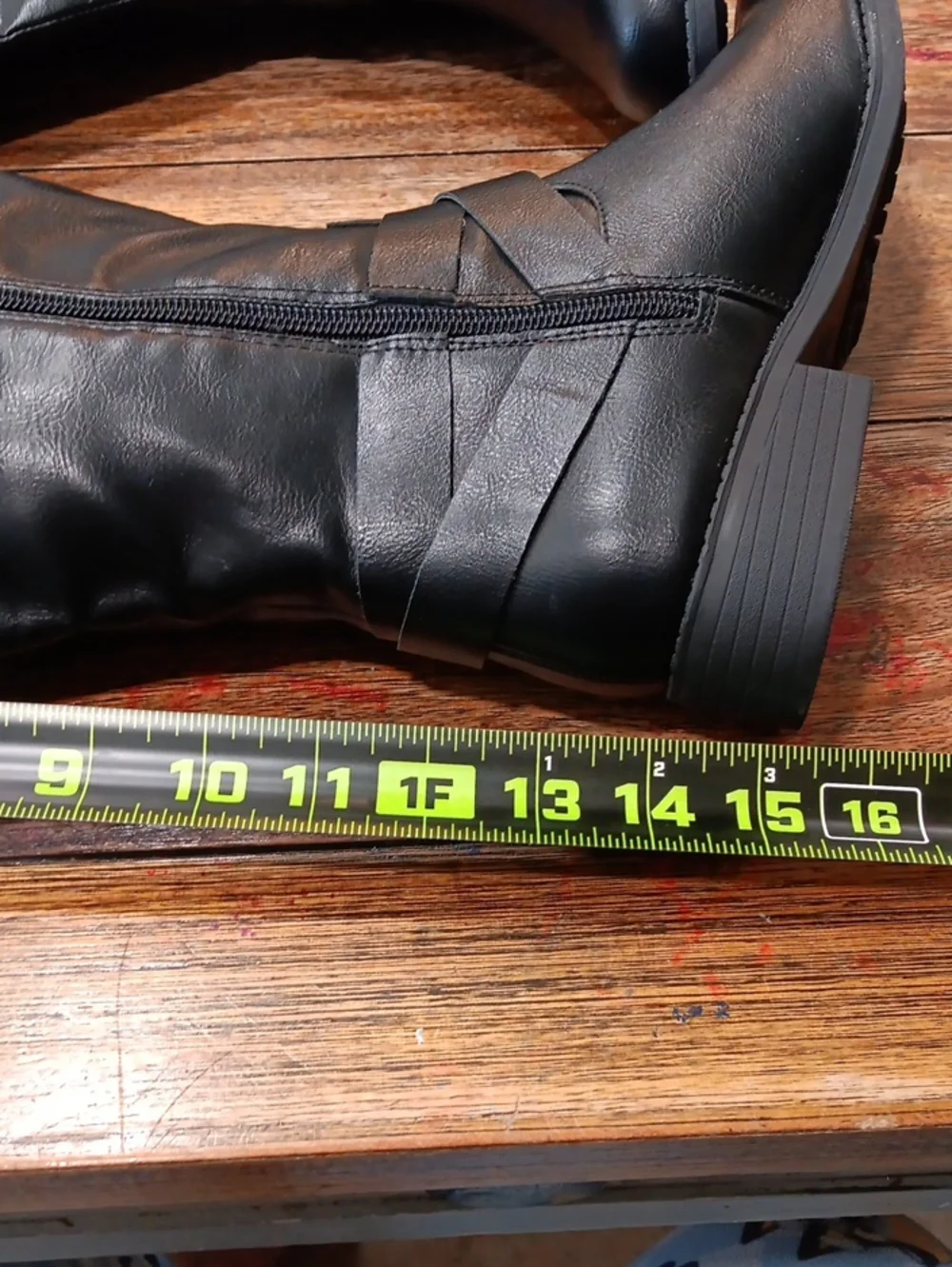 Blue Sol Black Women's Knee-High Riding Boots